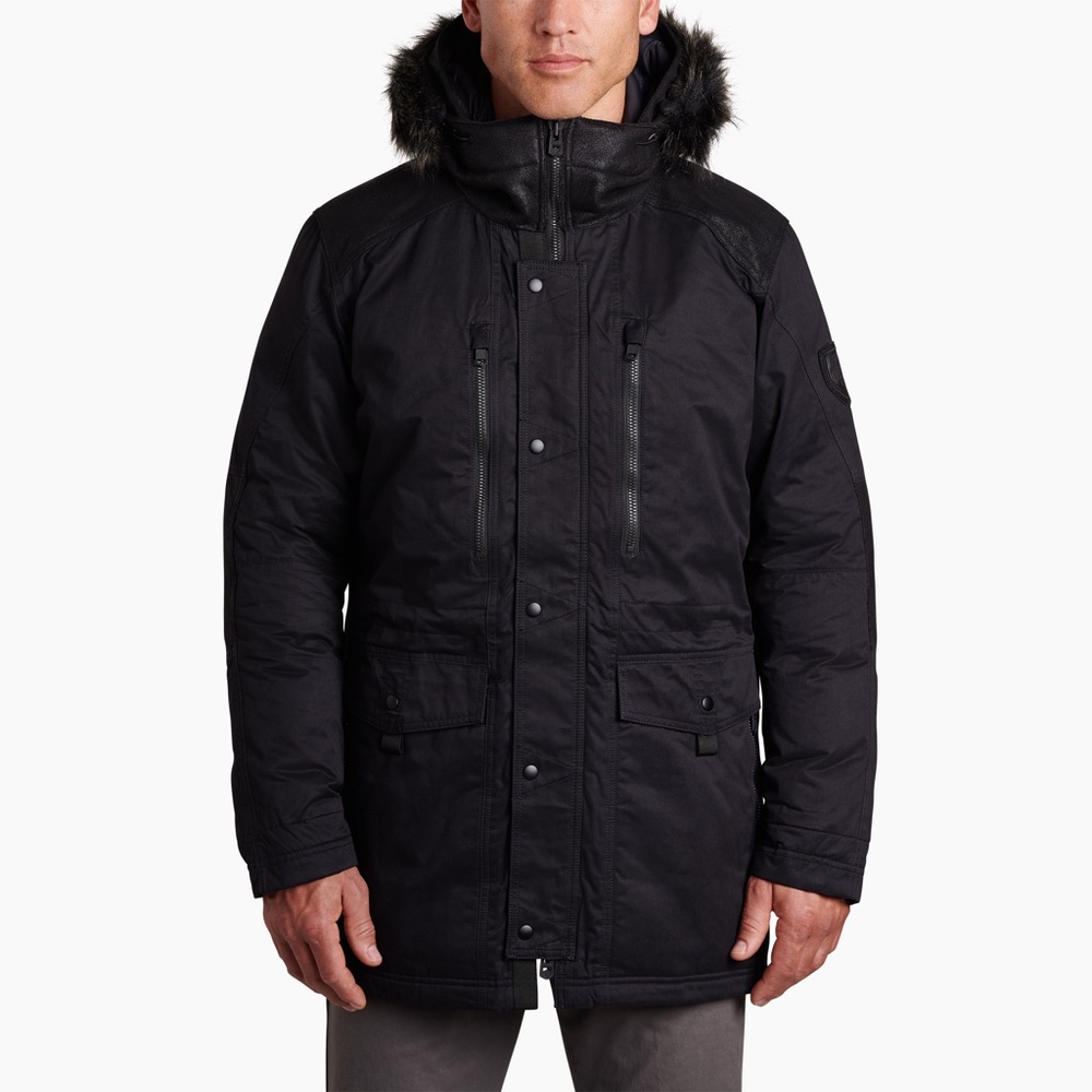 Kuhl Men's Black Artik Down Parka